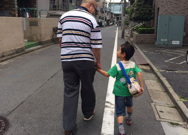 今は、孫といる時間が楽しくてたまらない三浦さん。