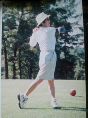 退職前に始めたゴルフは生活の一部に。ゴルフコンペの写真