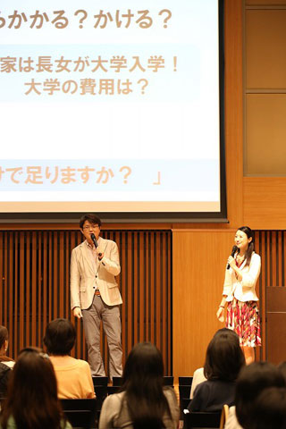 左から、横山光昭さん、山口京子さん