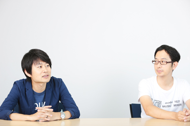 森口哲平さん（左）と越澤太郎さん（右）